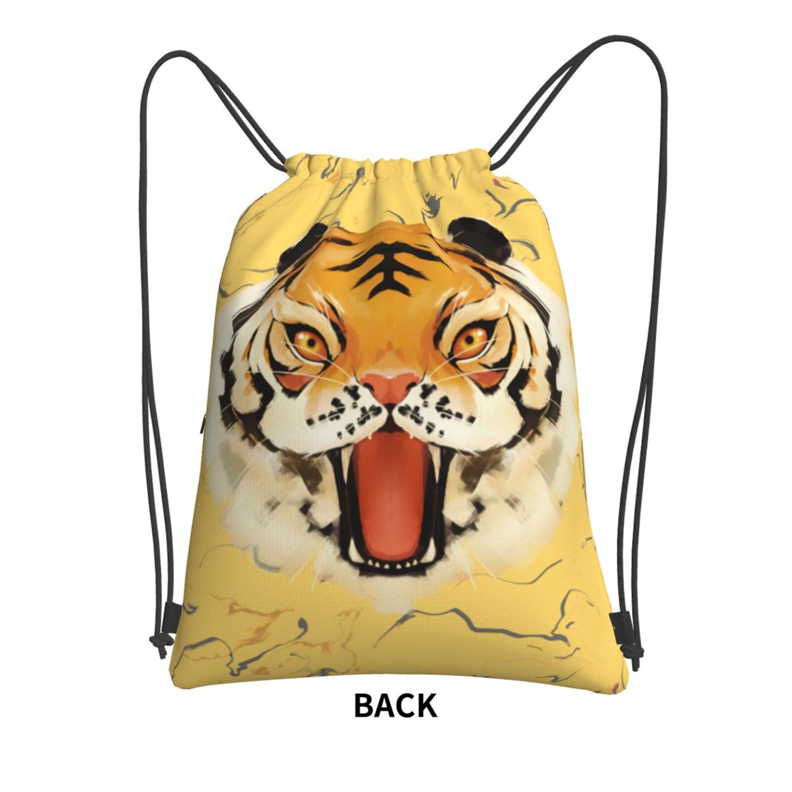 Drawstring Zipper Backpack