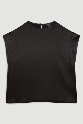 Viscose Satin Woven T shirt