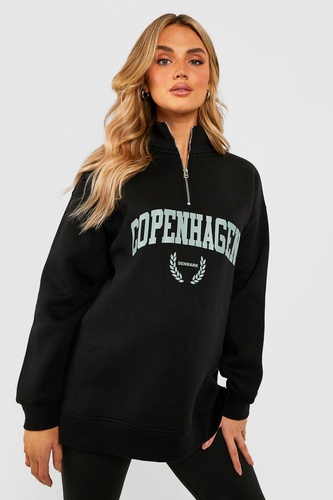 Maternity Copenhagen Half Zip Sweatshirt