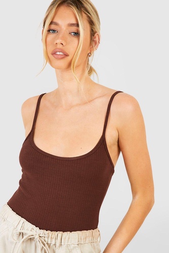 Strappy Rib Bodysuit