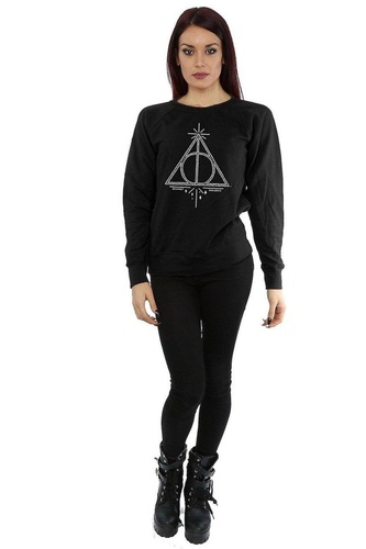 Deathly Hallows Cotton Sweatshirt