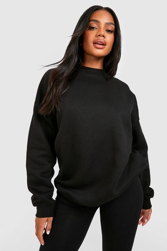 Basic Crew Neck Oversized Sweatshirt