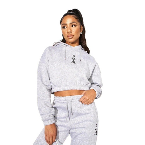 Crew Neck Crop Hoodie