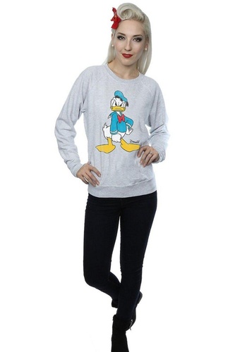 Angry Donald Duck Heather Sweatshirt