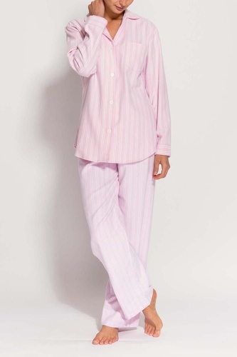 Westwood Pink Stripe Brushed Cotton Pyjama Set