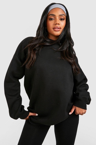 Basic Crew Neck Oversized Sweatshirt