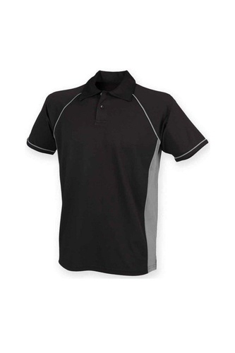 Finden and Hales Performance Piped Polo Shirt