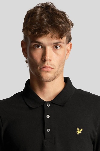 Ls Polo Shirt Black