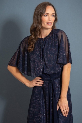 Glitter Chiffon Cover Up