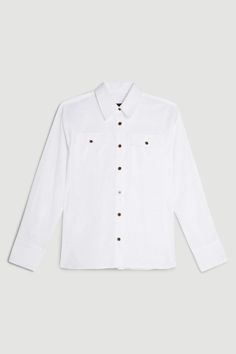 Classic Pocket Detail Tailored Shirt