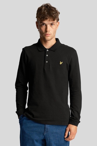 Ls Polo Shirt Black