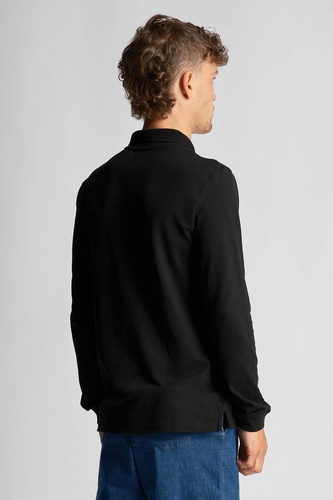 Ls Polo Shirt Black