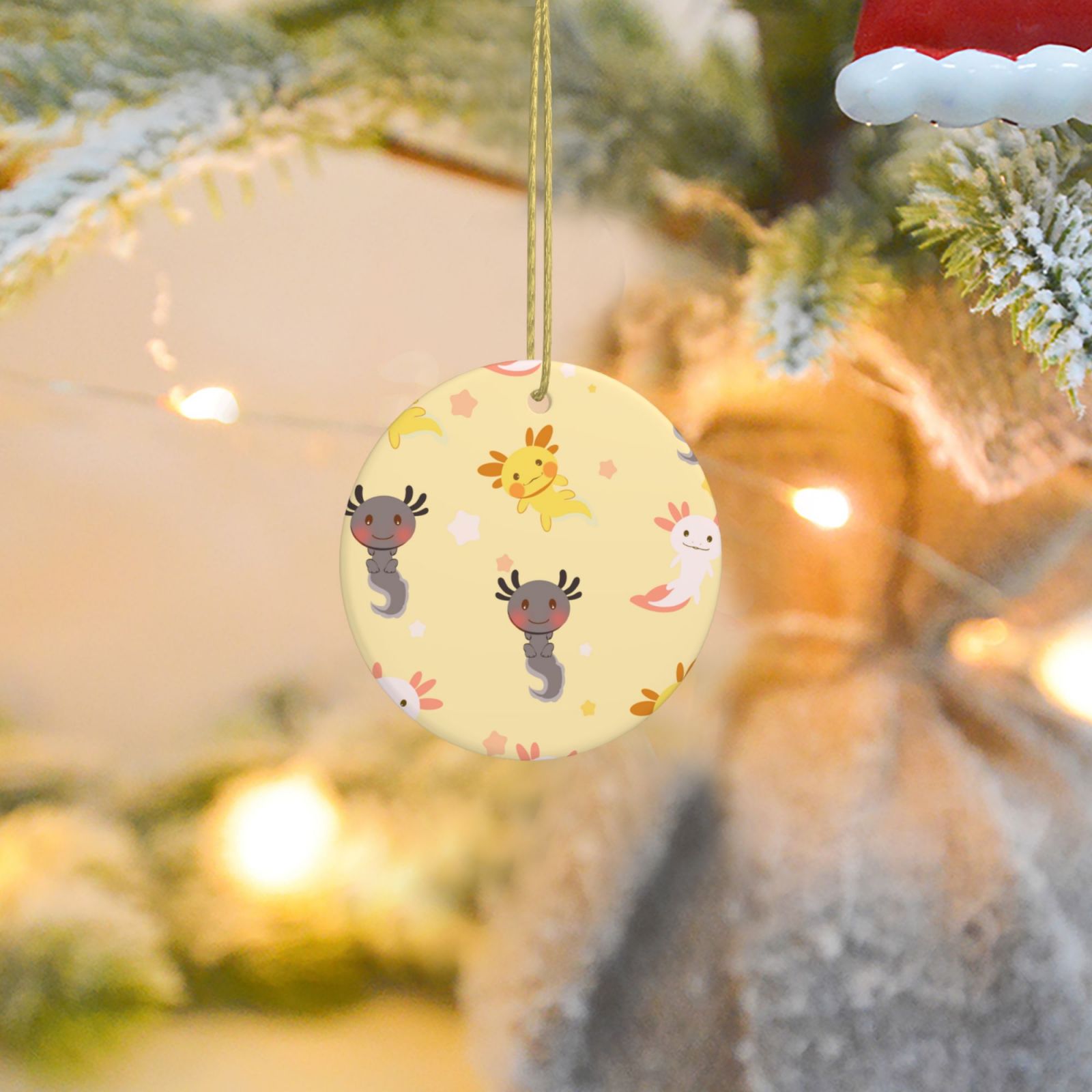 Christmas Tree Ceramic Hanging