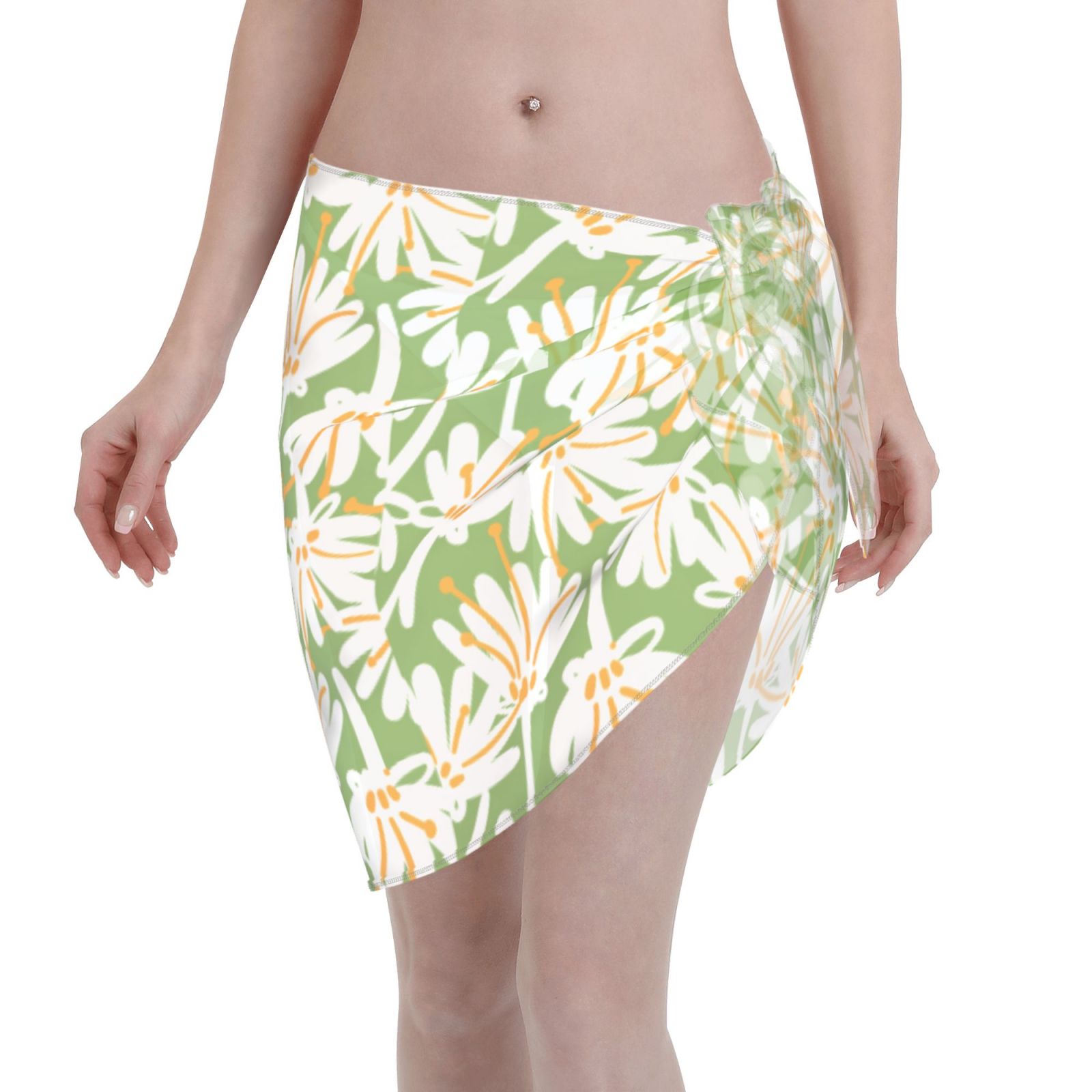 Women Short Sarongs Beach Wrap