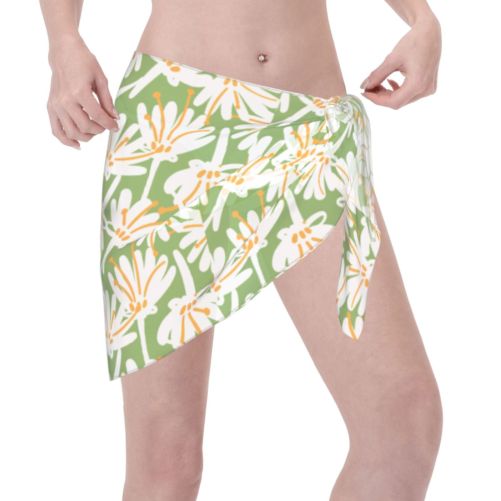 Women Short Sarongs Beach Wrap