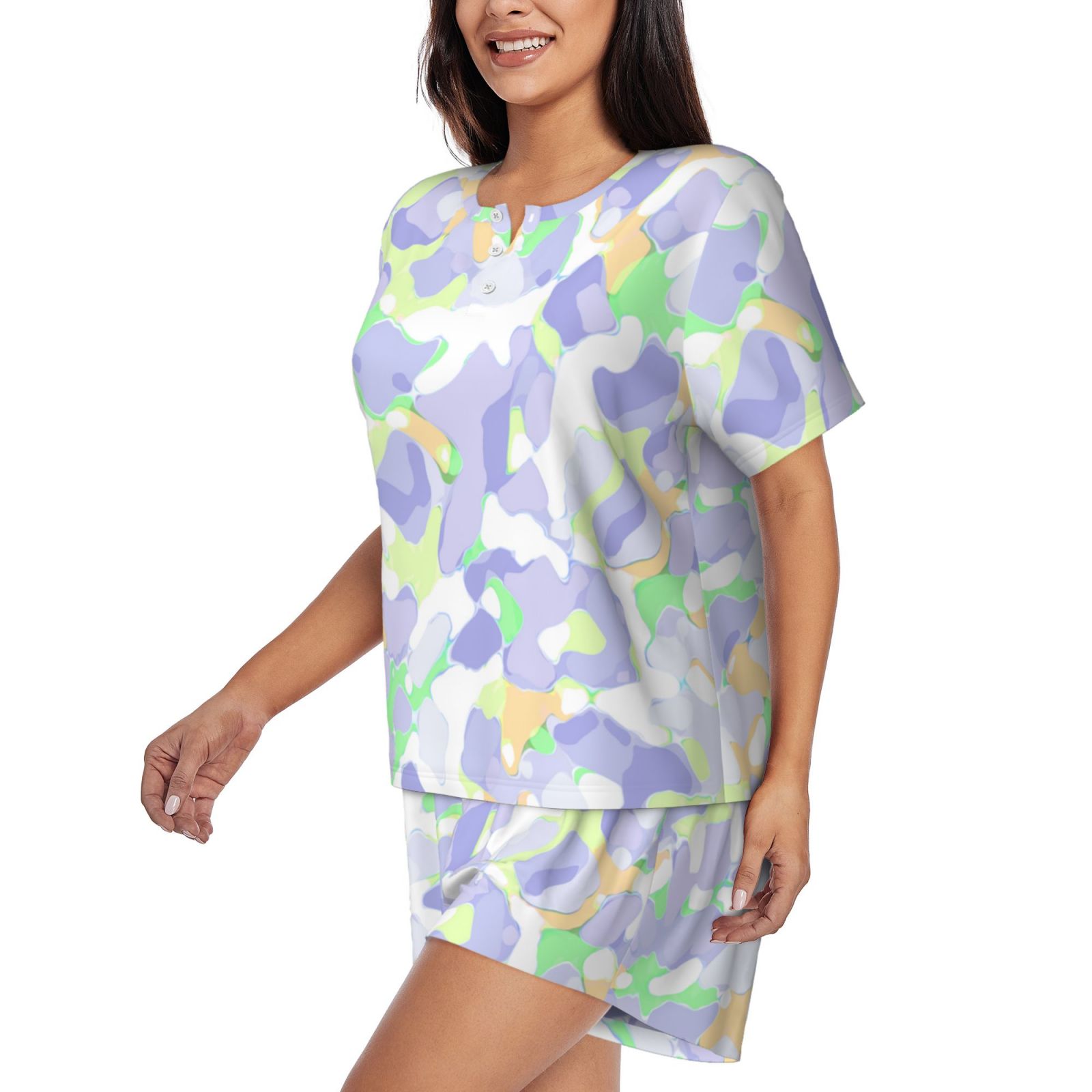 Women's Short-Sleeved Pajama