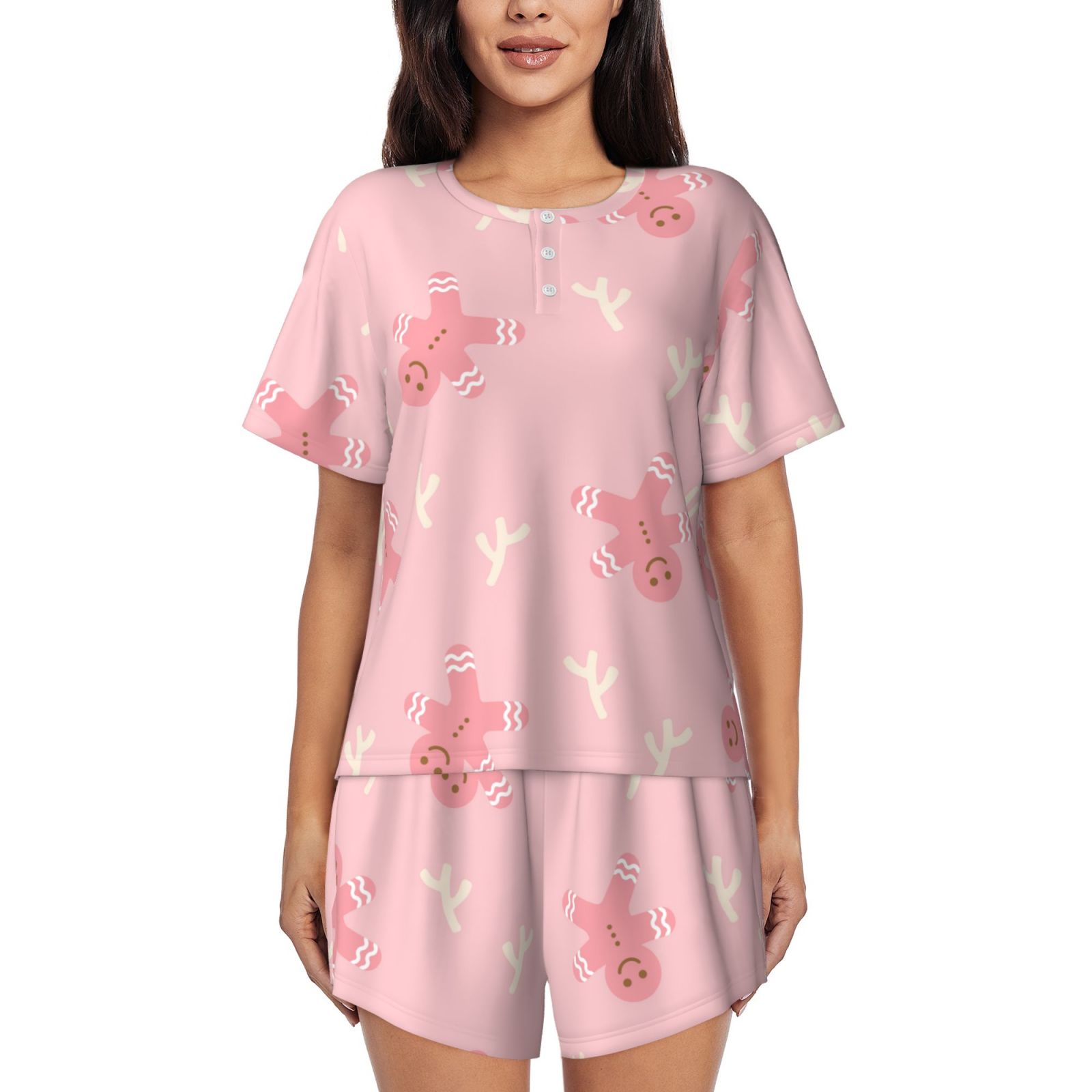 Women's Short-Sleeved Pajama