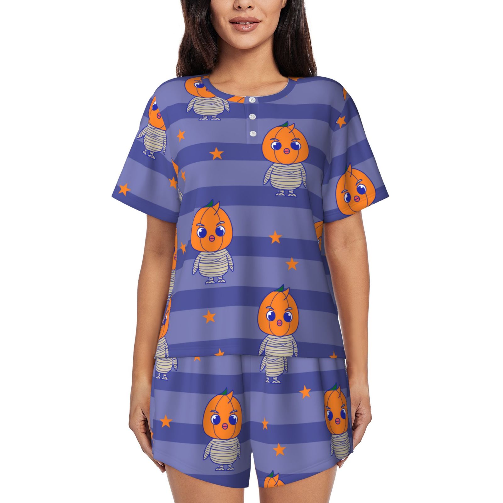 Women's Short-Sleeved Pajama