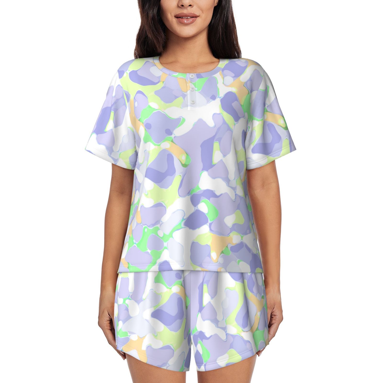 Women's Short-Sleeved Pajama