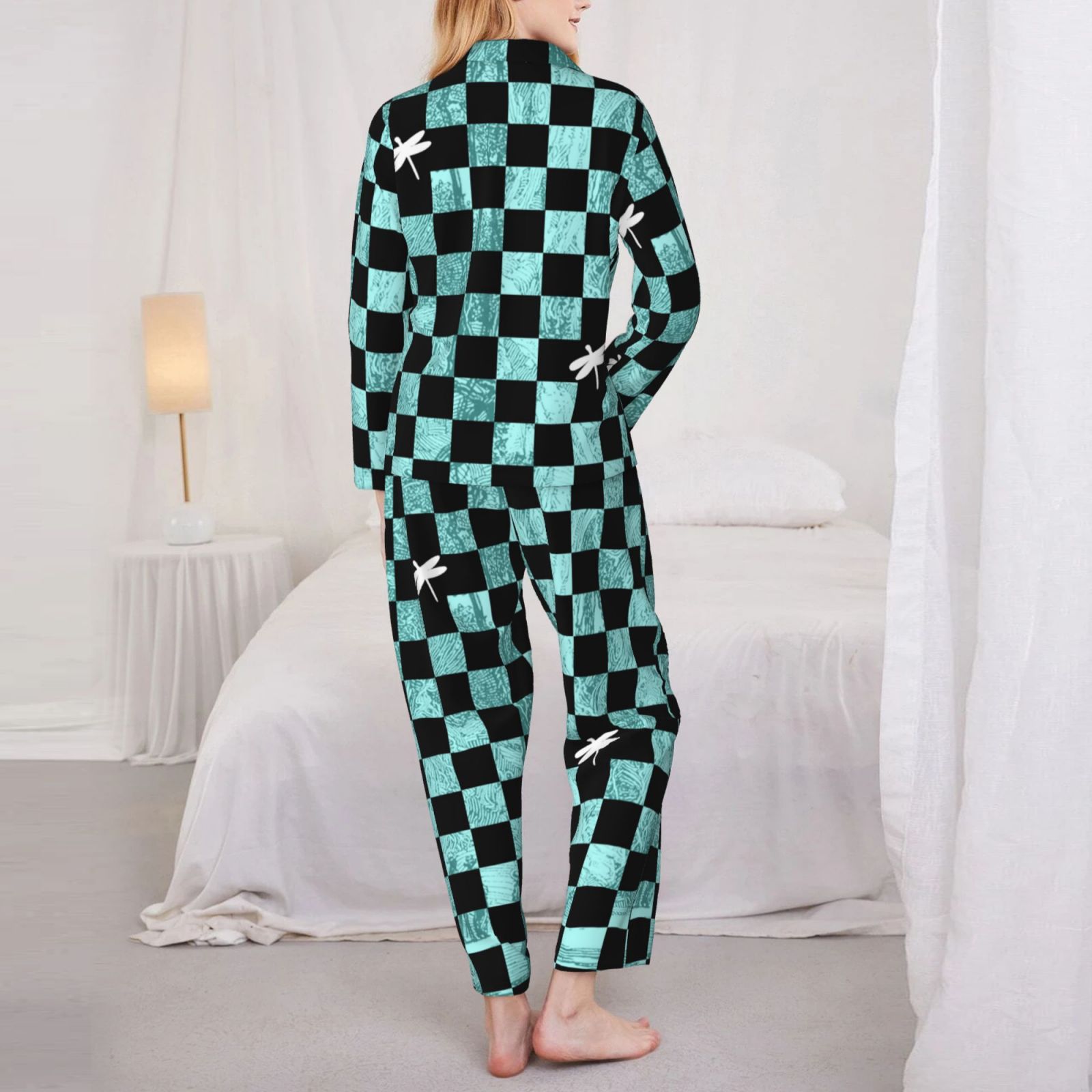 Women's Long-Sleeved Pajama Set