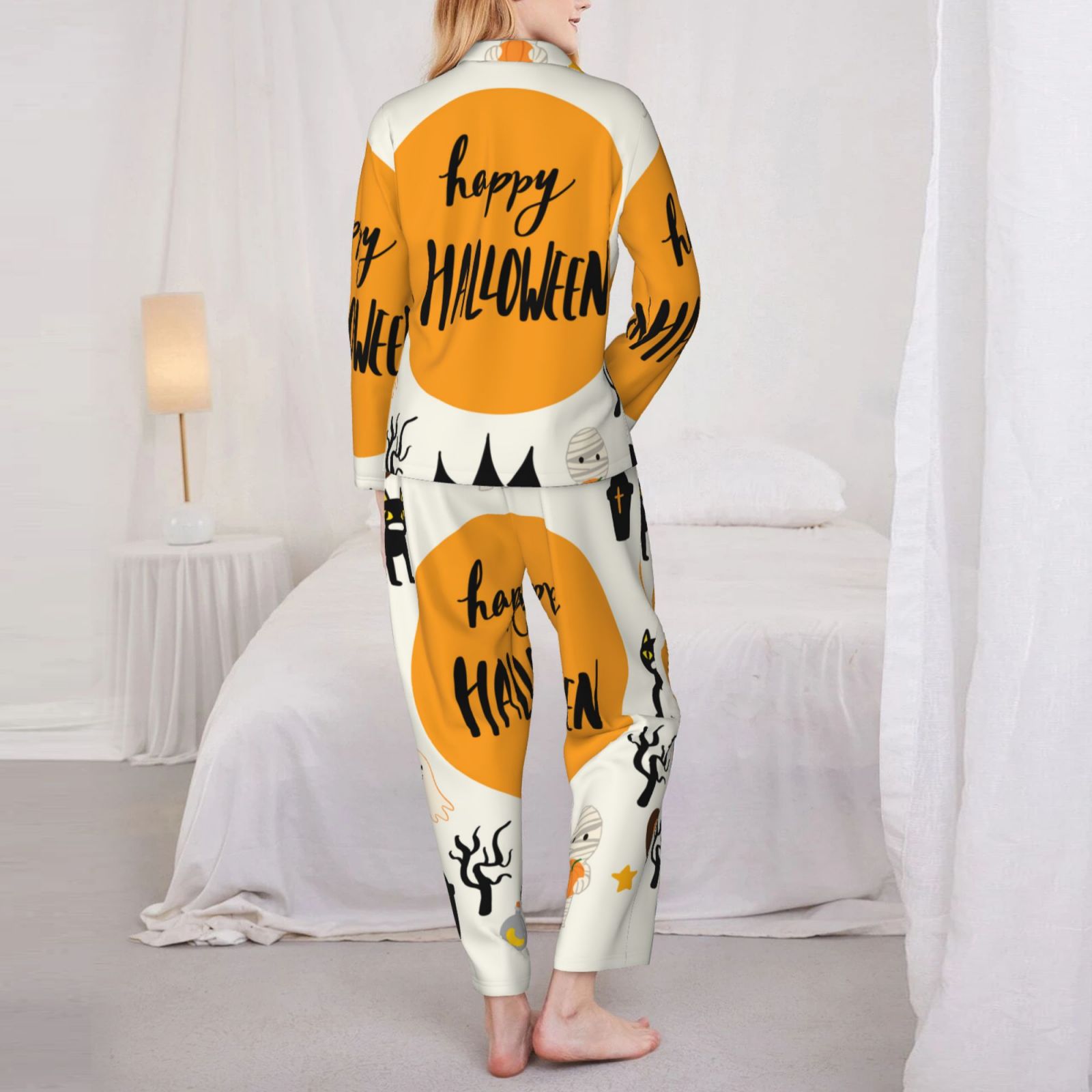 Women's Long-Sleeved Pajama Set