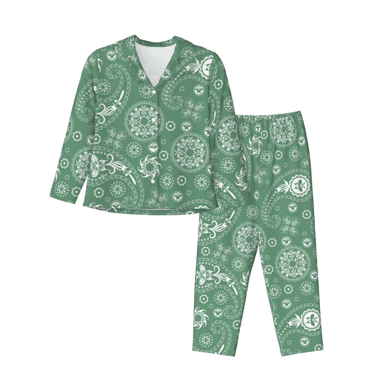 Women's Long-Sleeved Pajama Set