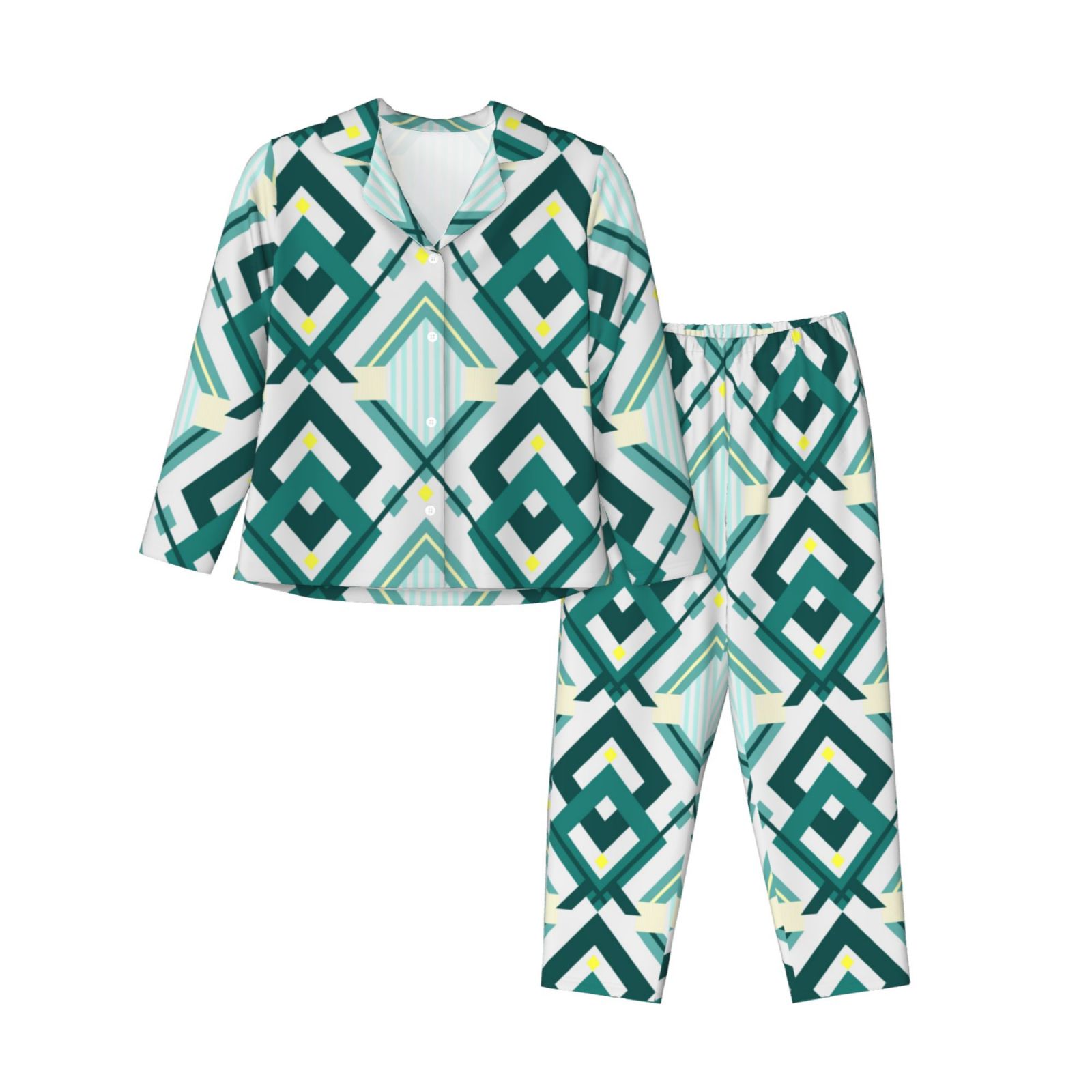 Women's Long-Sleeved Pajama Set