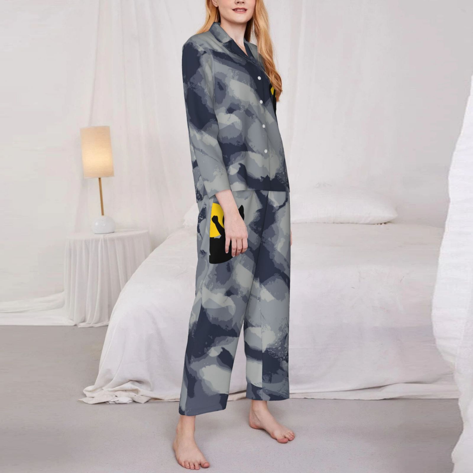 Women's Long-Sleeved Pajama Set