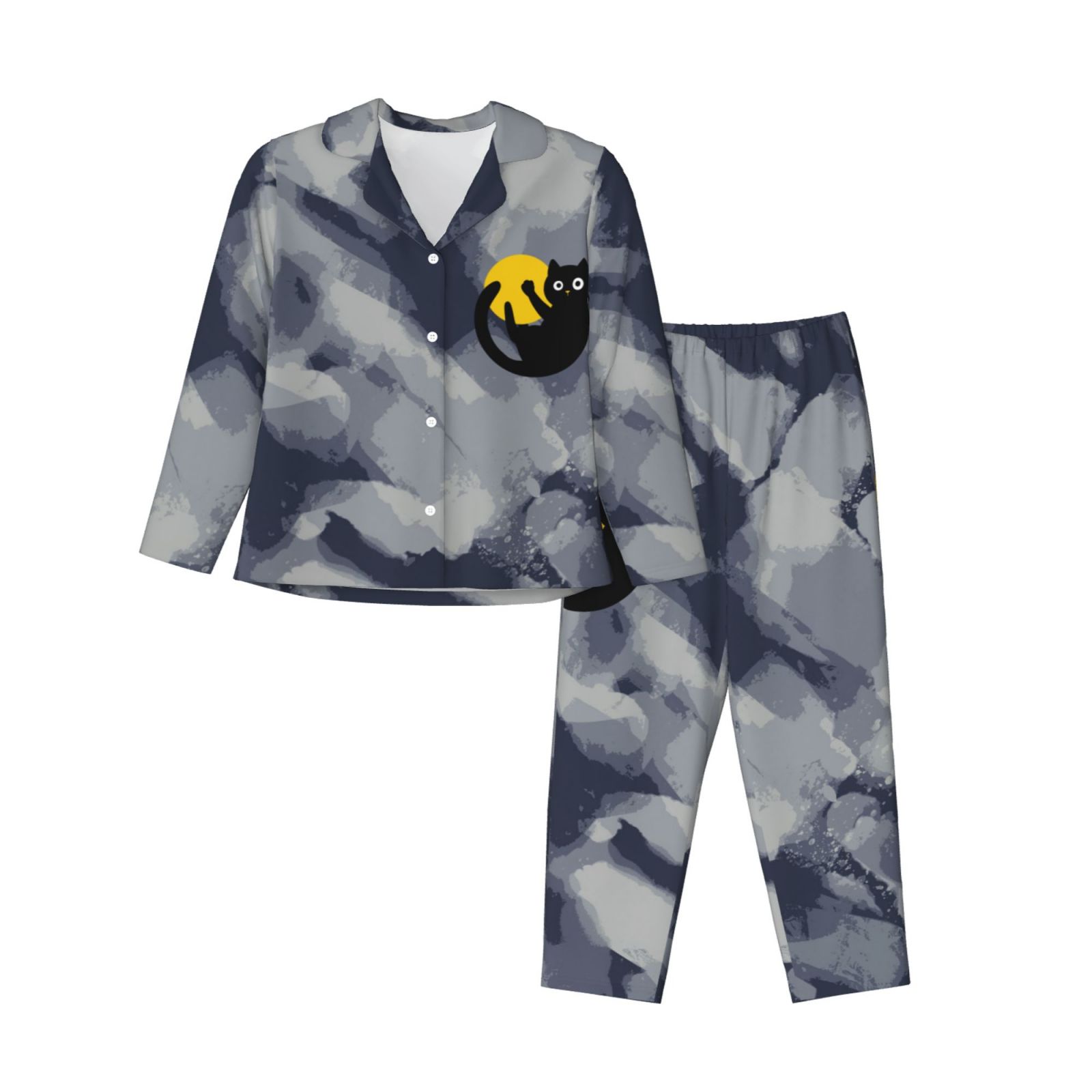 Women's Long-Sleeved Pajama Set