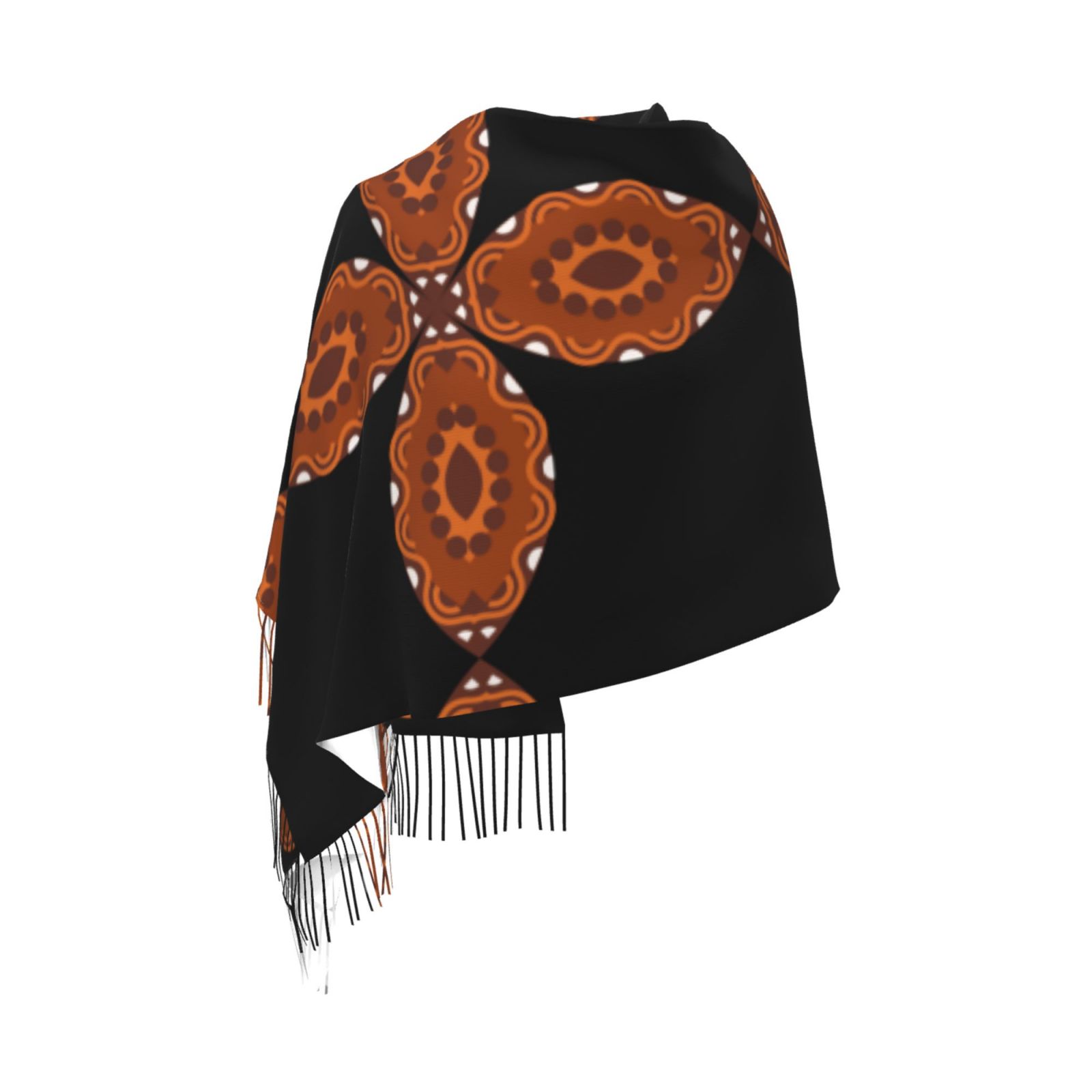 Cashmerette Fringed Scarf