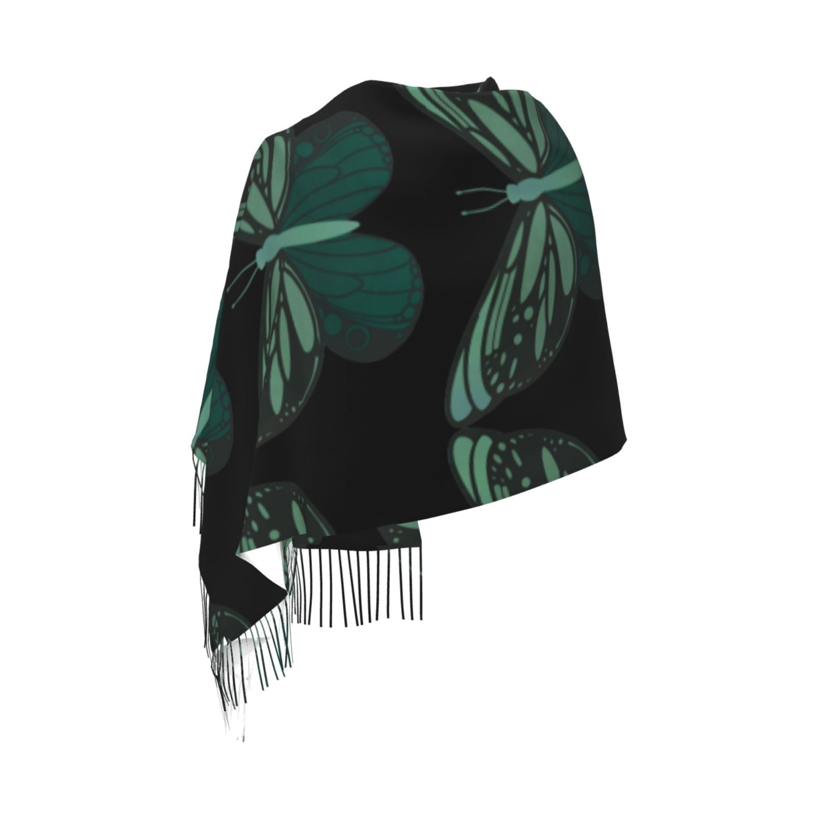 Cashmerette Fringed Scarf