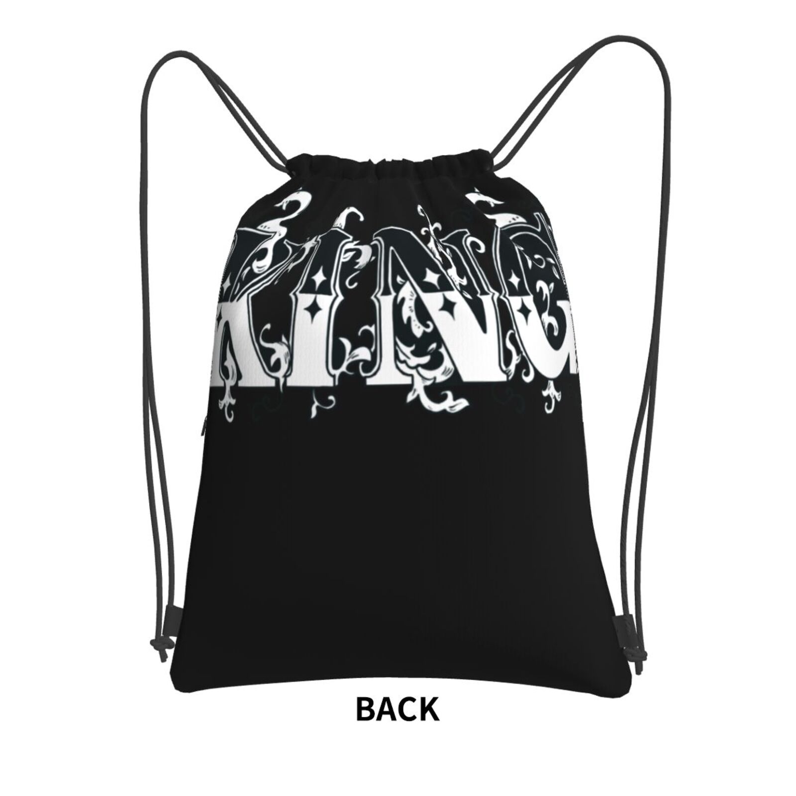 Drawstring Zipper Backpack