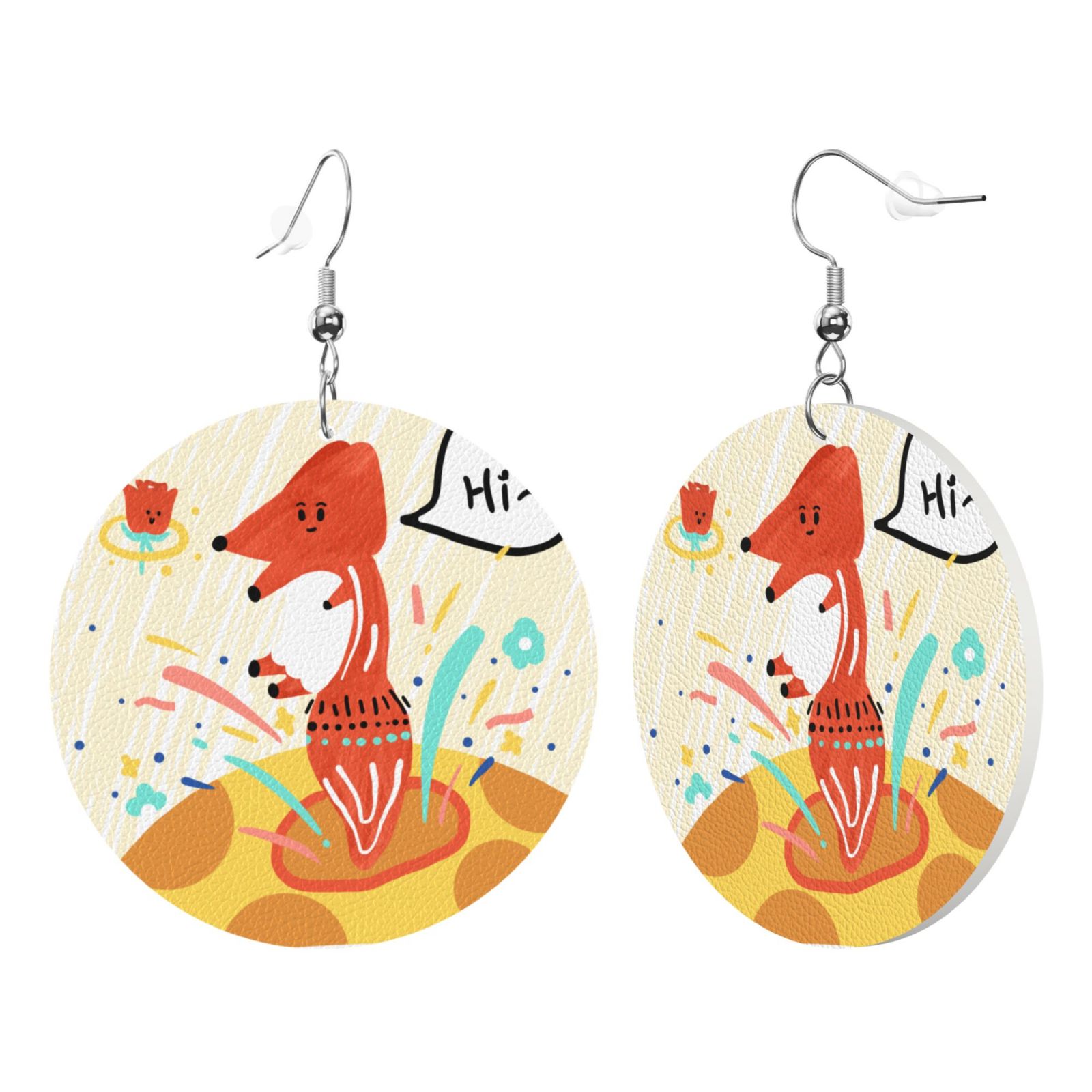 Leather Earrings