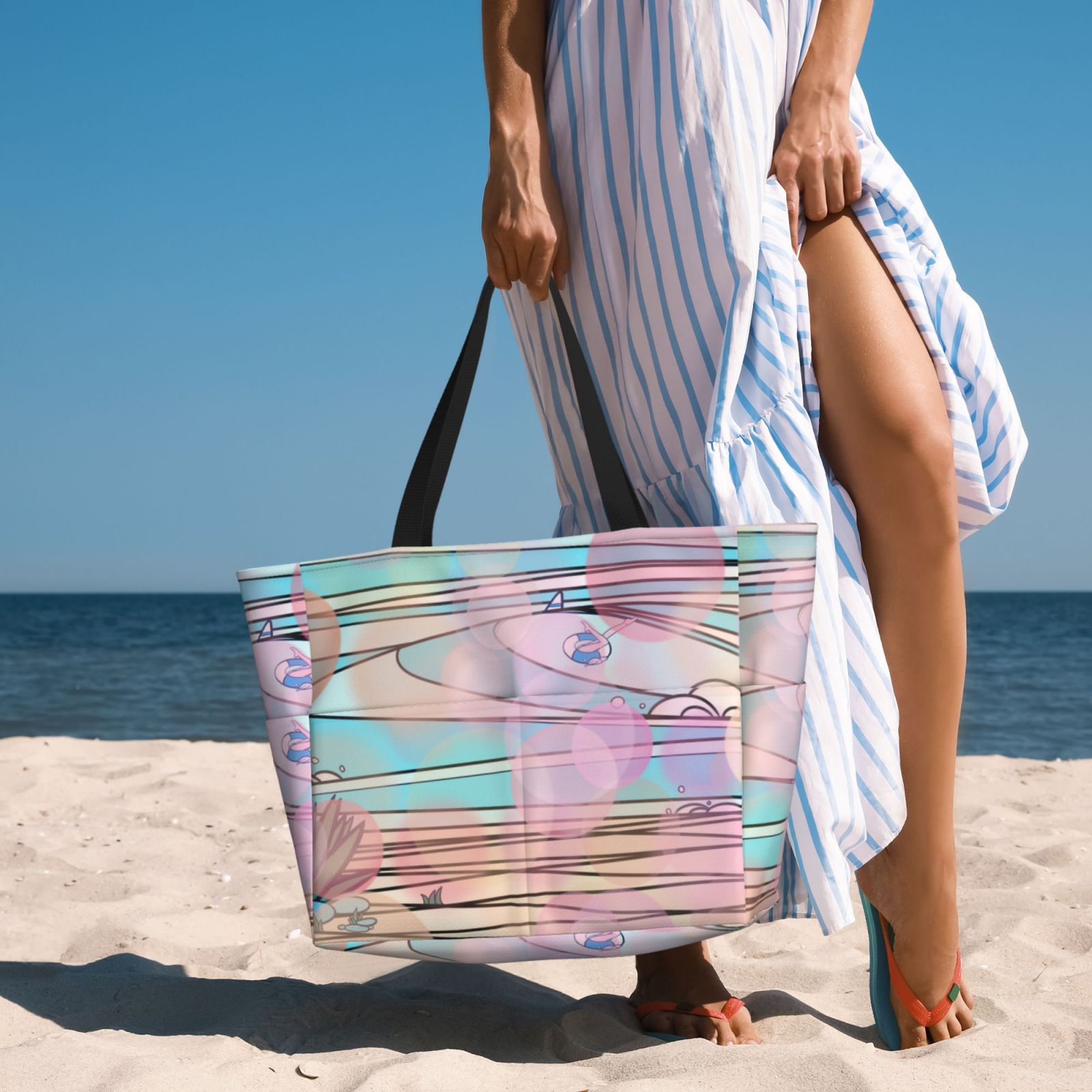 Large Capacity Beach Travel Bag