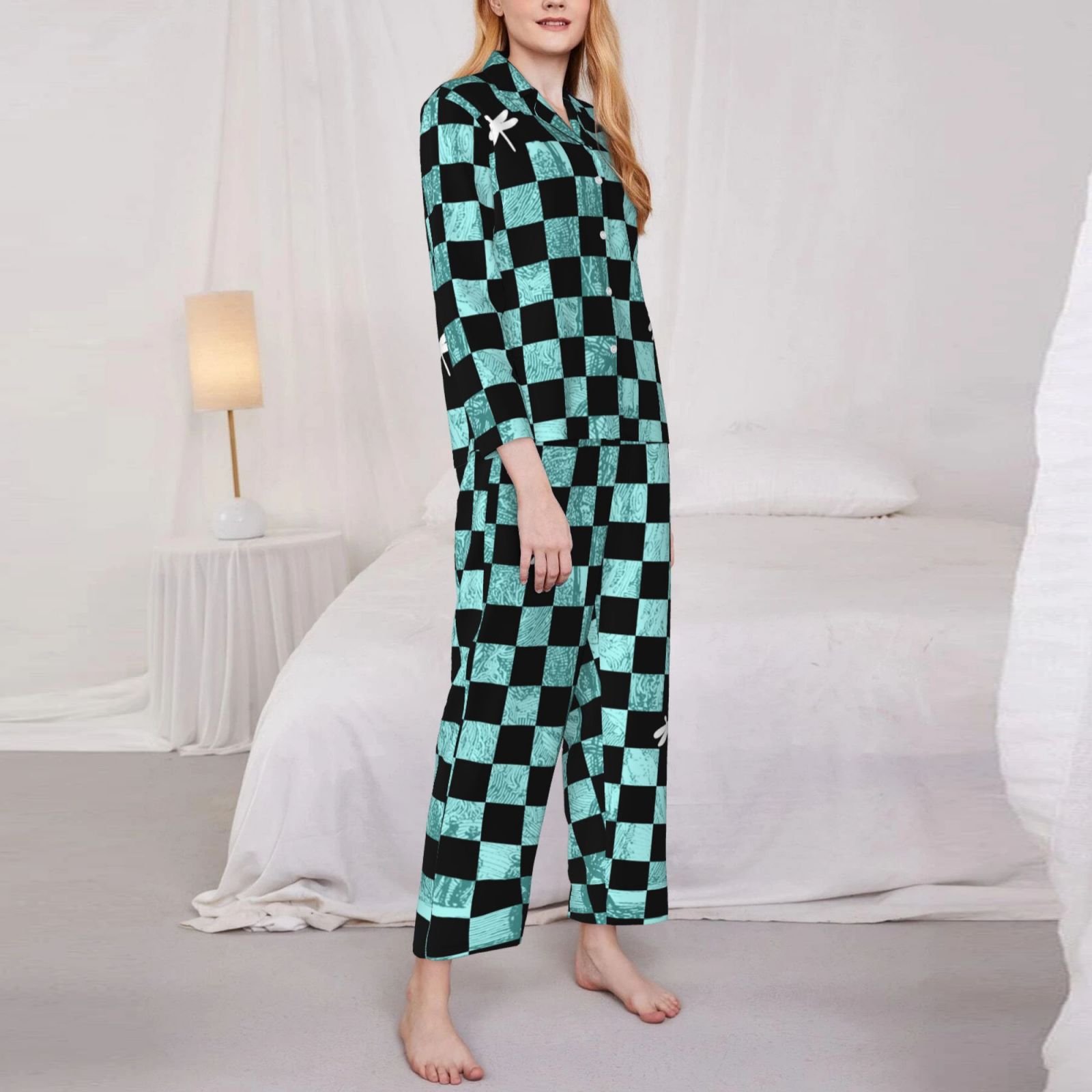 Women's Long-Sleeved Pajama Set