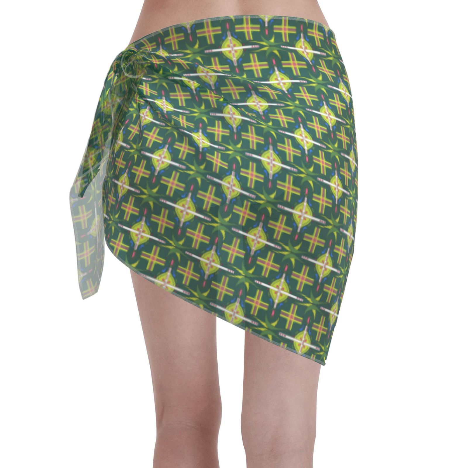 Women Short Sarongs Beach Wrap