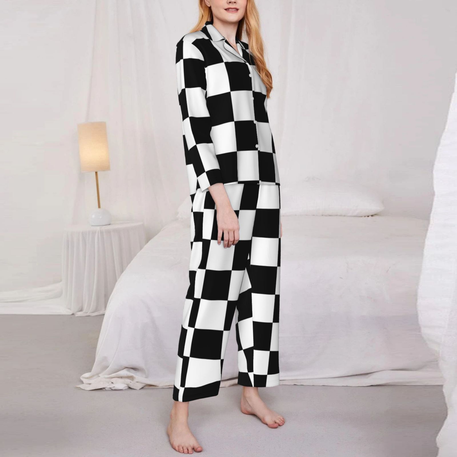 Women's Long-Sleeved Pajama Set