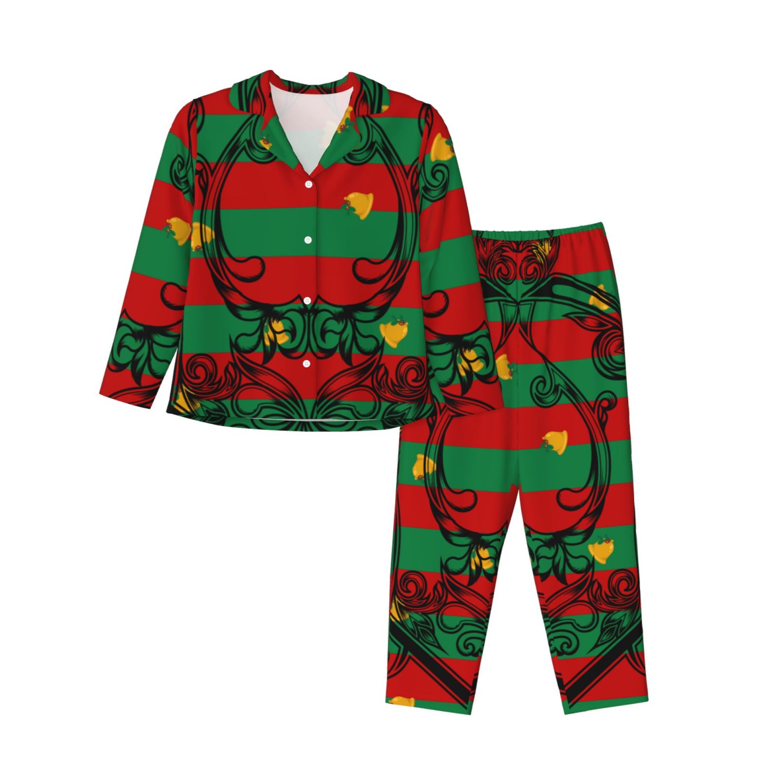 Women's Long-Sleeved Pajama Set