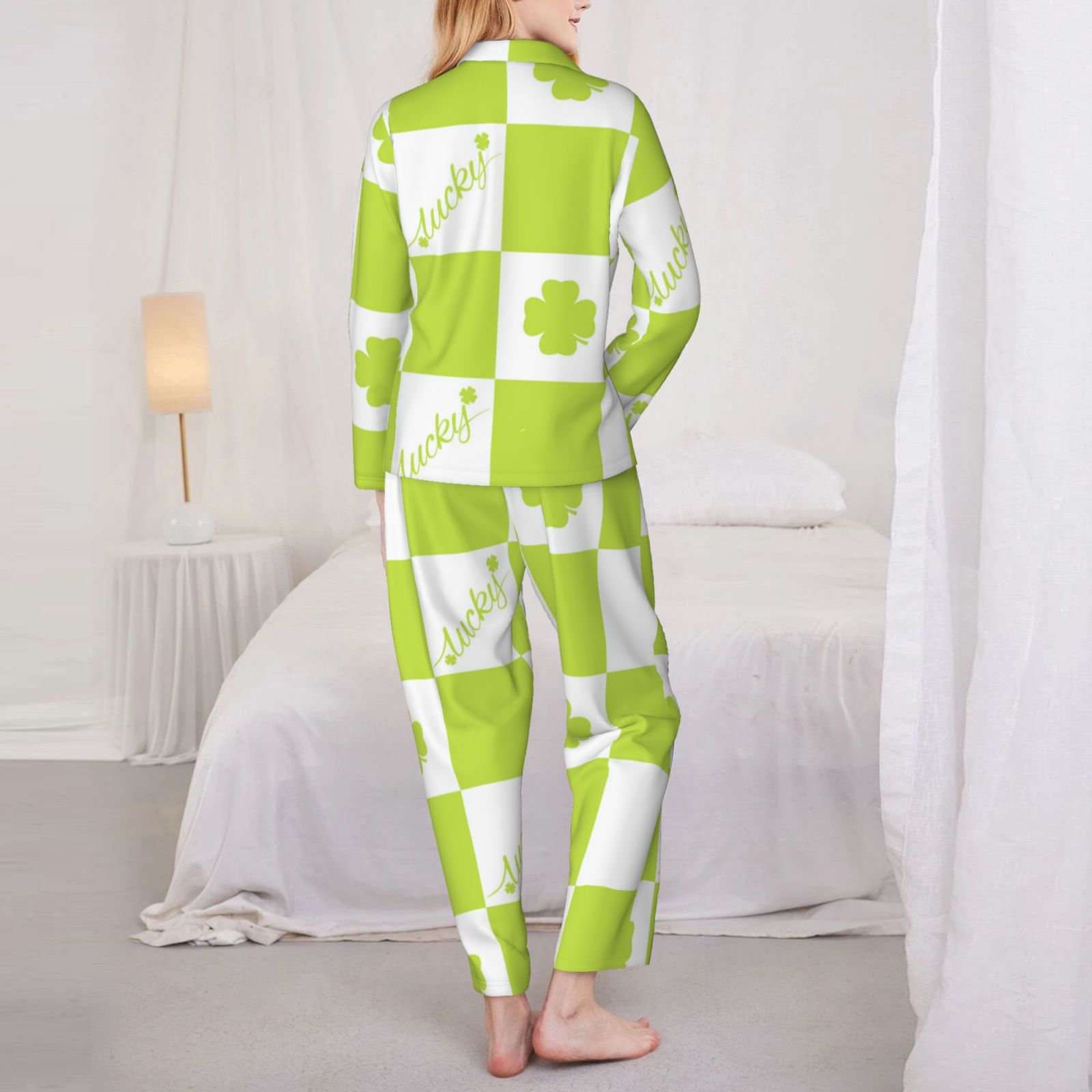 Women's Long-Sleeved Pajama Set