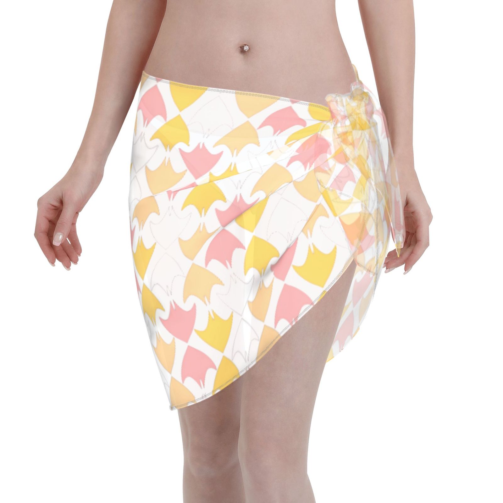 Women Short Sarongs Beach Wrap