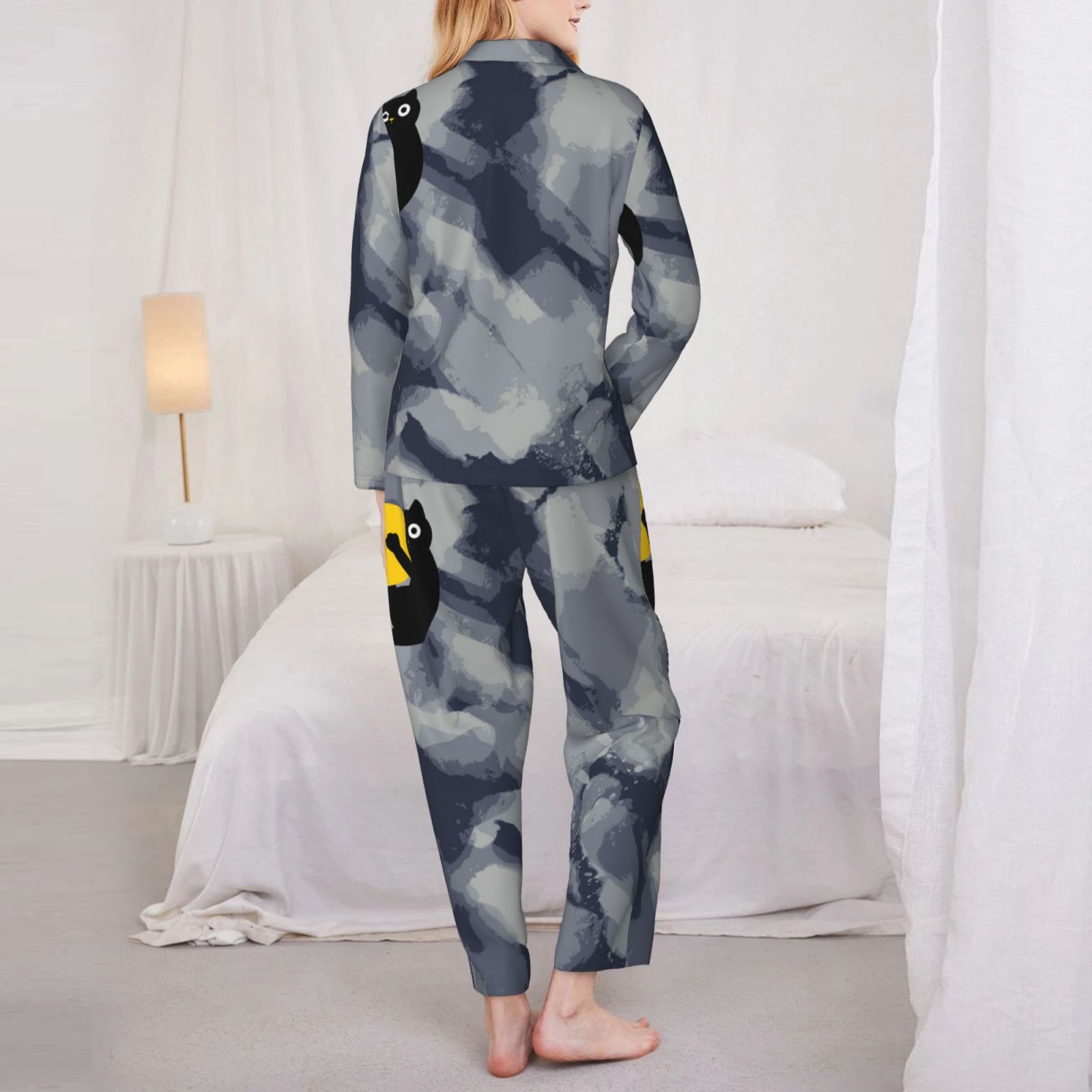 Women's Long-Sleeved Pajama Set