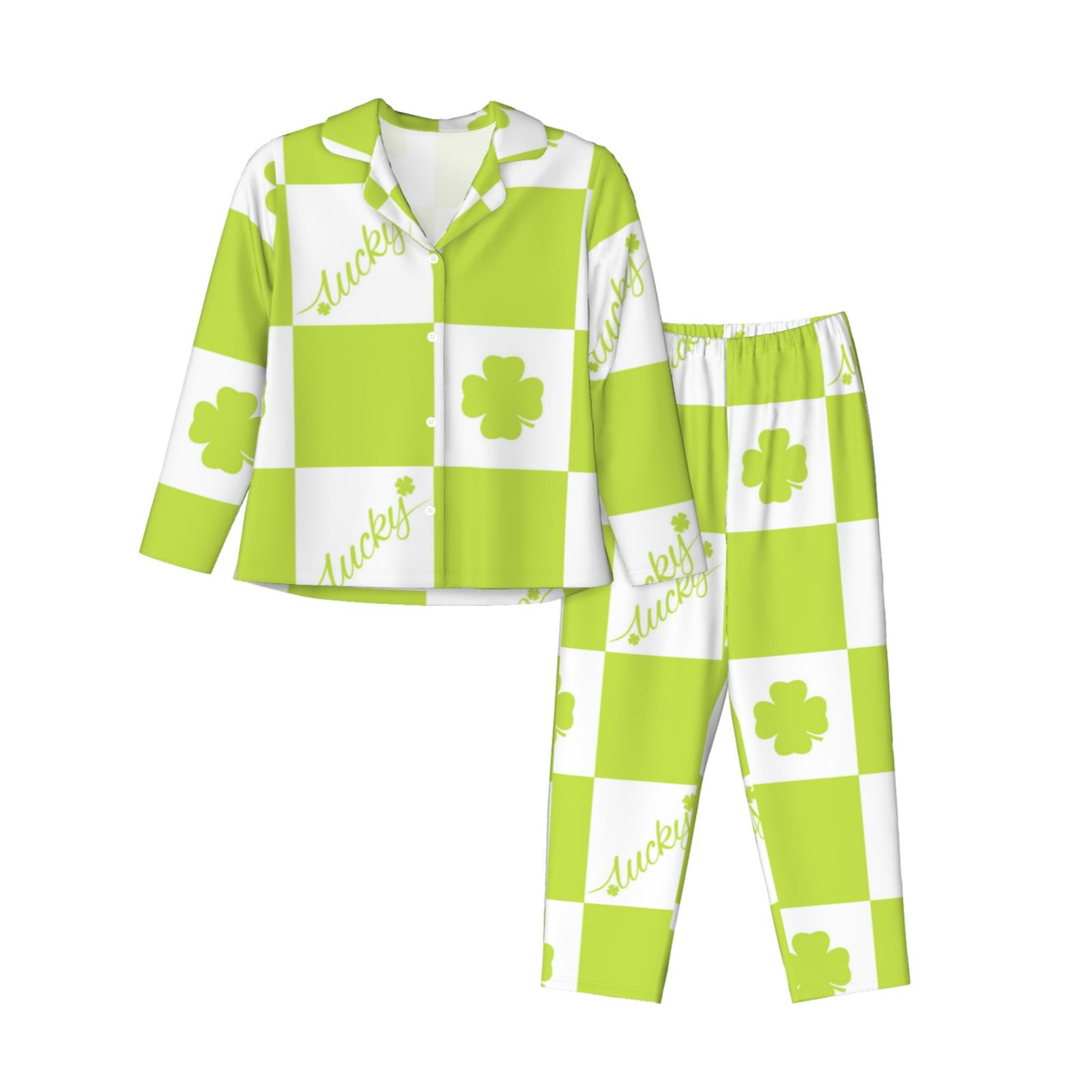 Women's Long-Sleeved Pajama Set