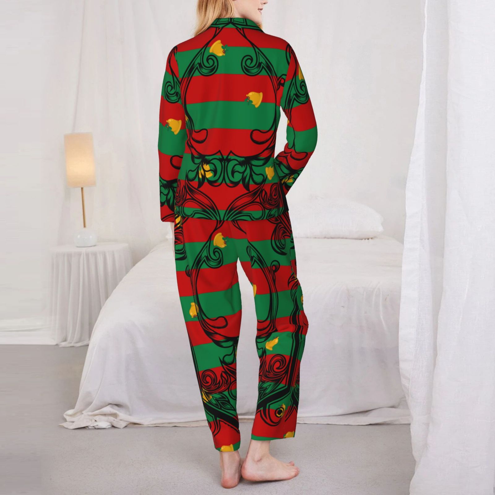 Women's Long-Sleeved Pajama Set