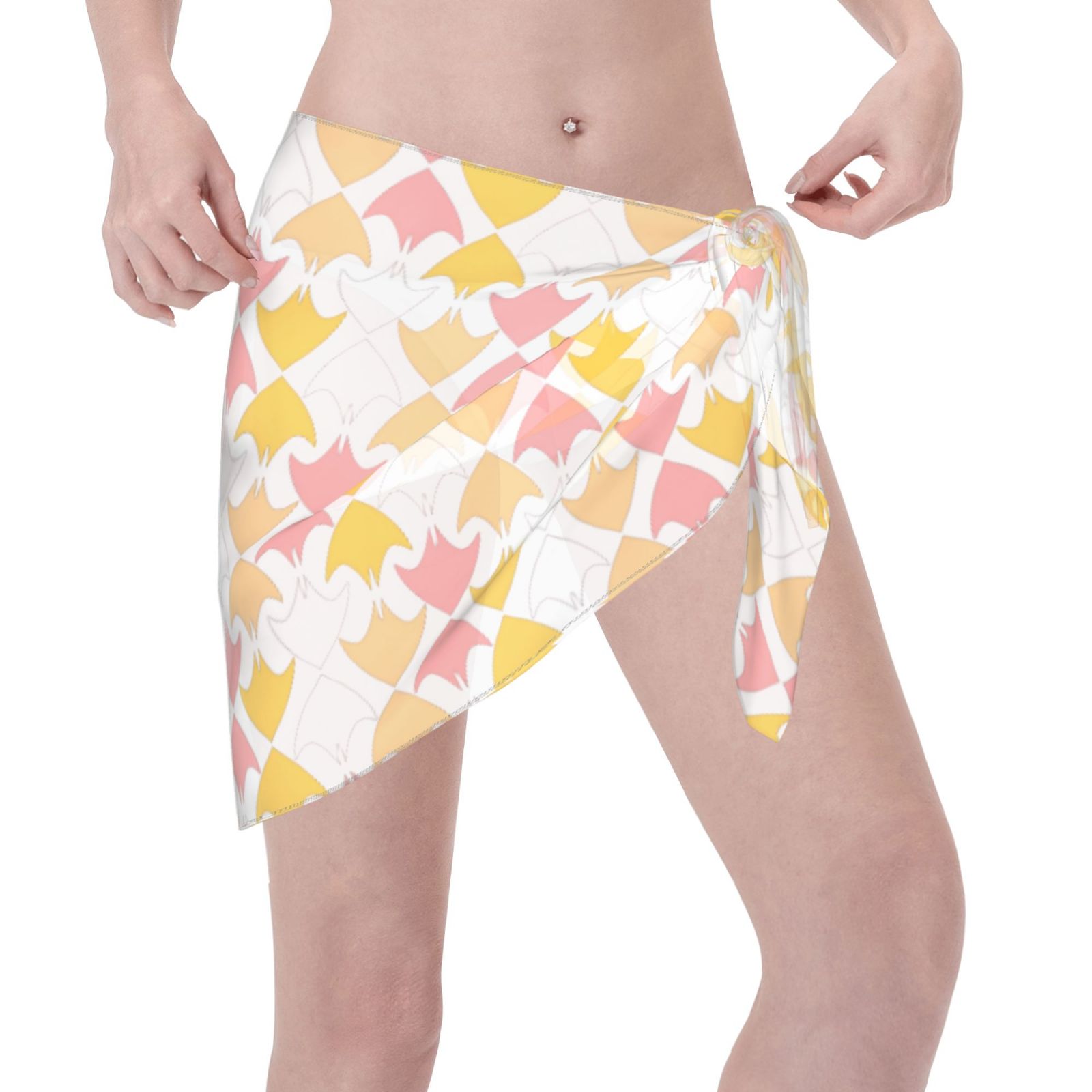 Women Short Sarongs Beach Wrap