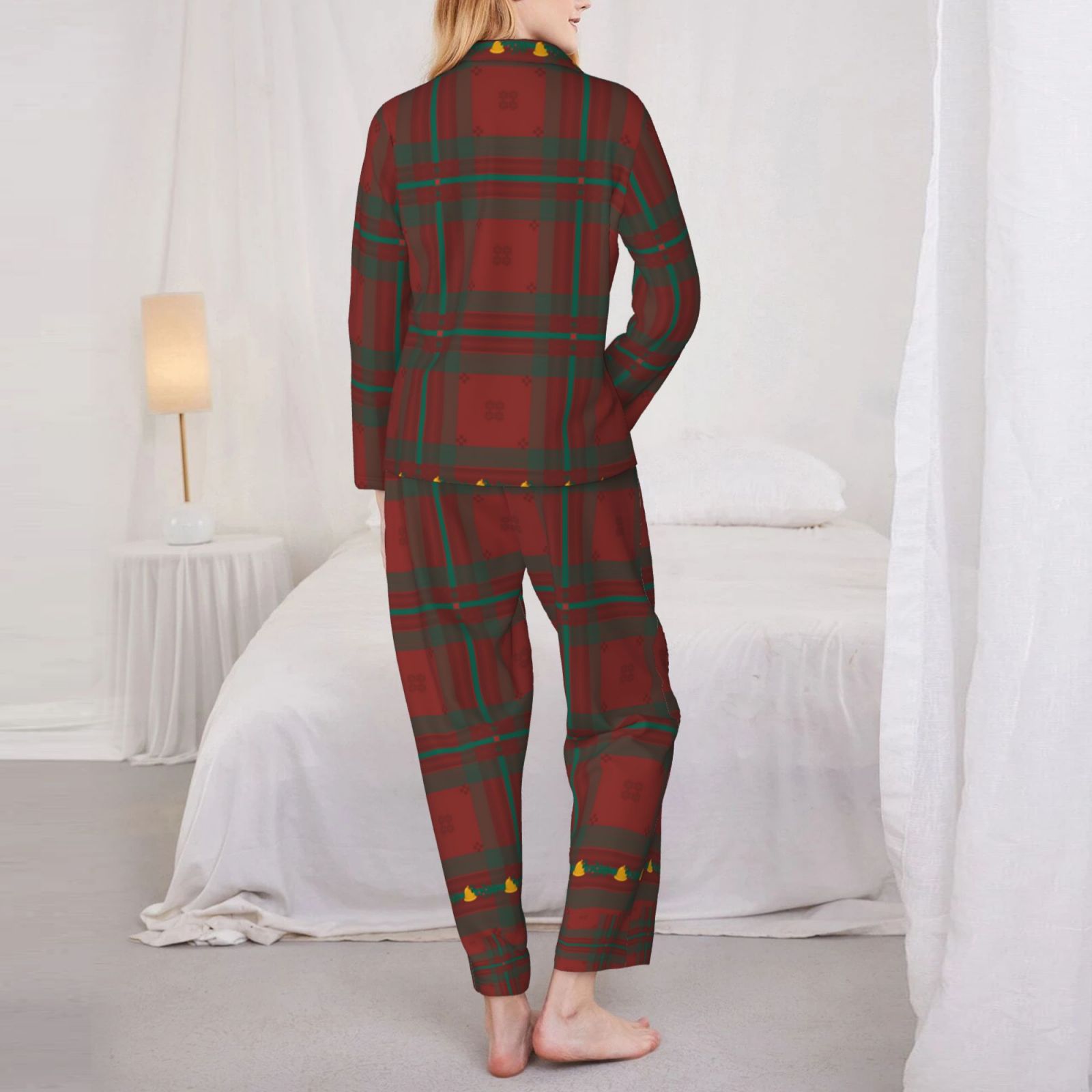 Women's Long-Sleeved Pajama Set