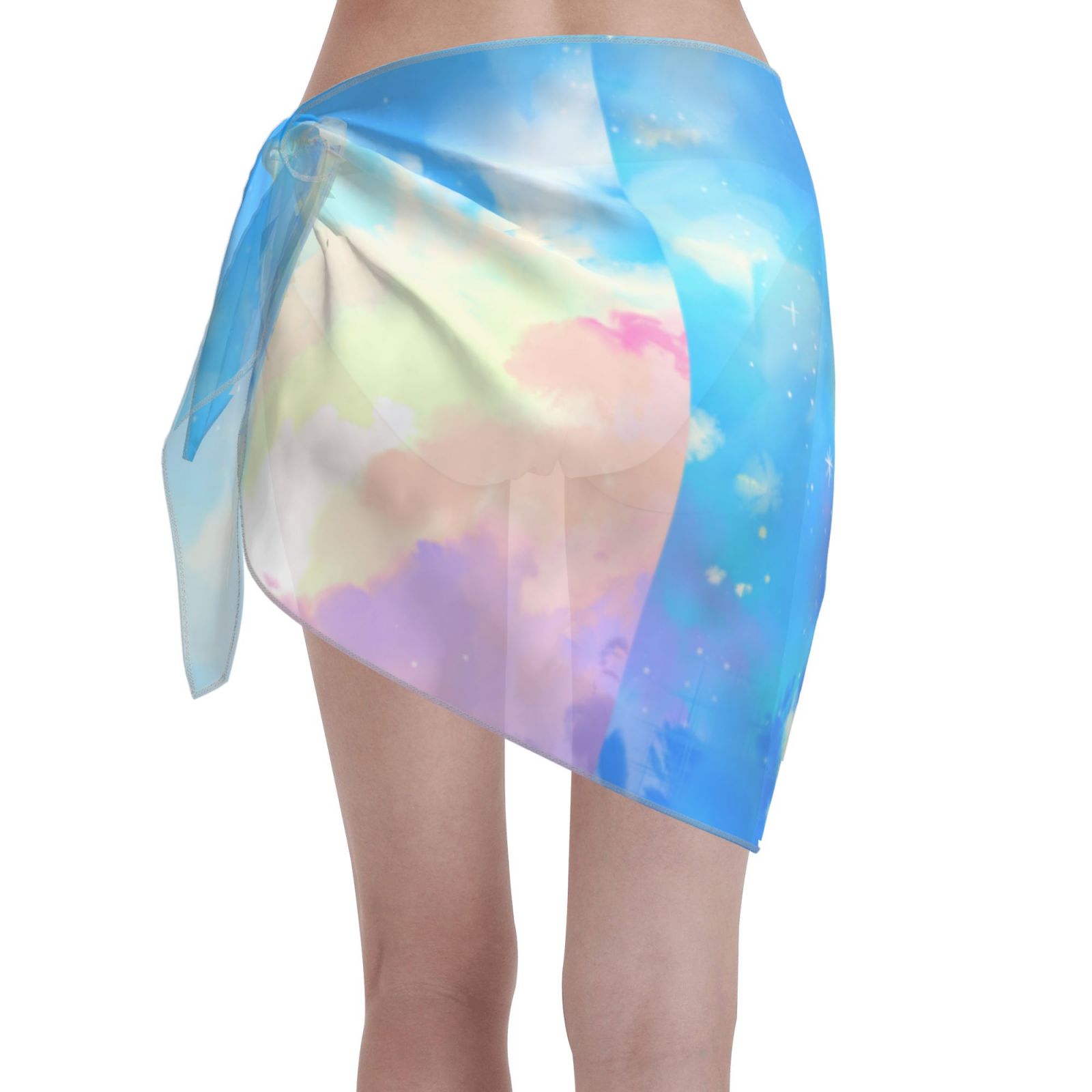 Women Short Sarongs Beach Wrap