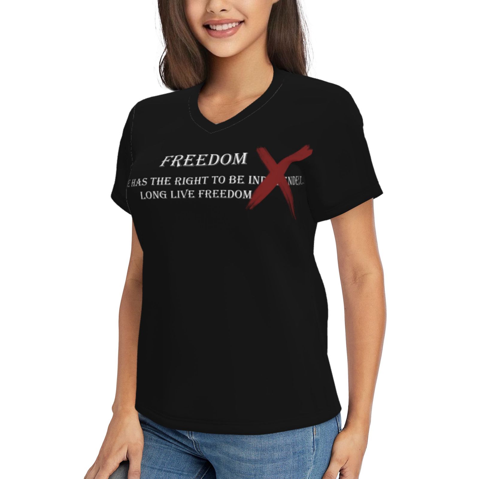 Women's Classic V-Neck T-Shirt