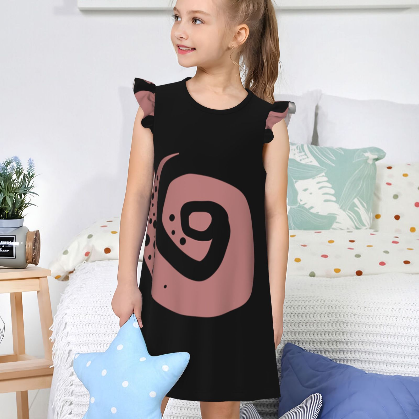 Girls Nightgowns Pajamas Dress