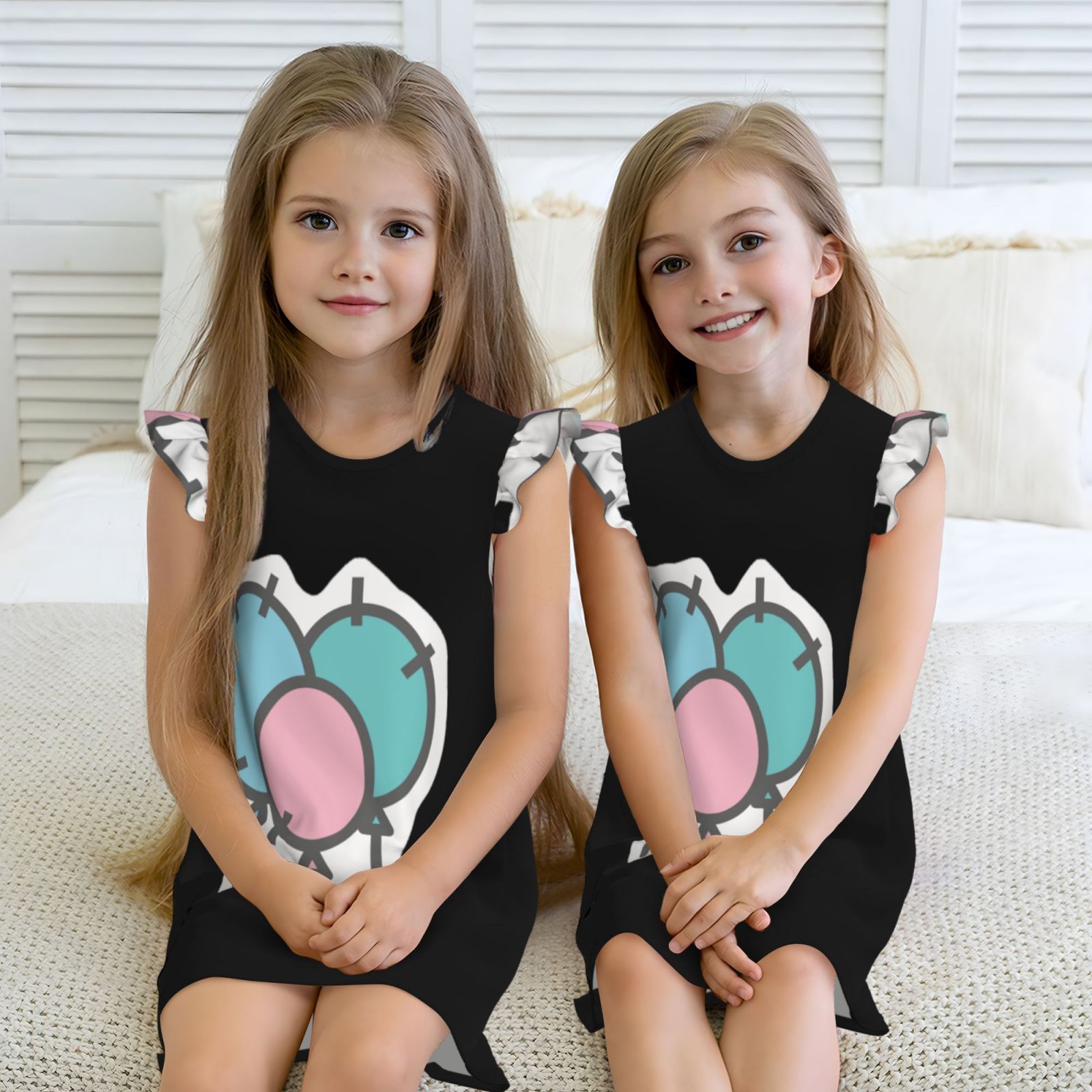 Girls Nightgowns Pajamas Dress