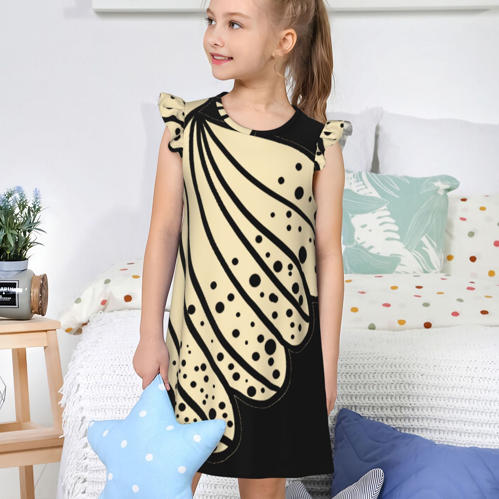 Girls Nightgowns Pajamas Dress